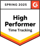G2 - High Performer Time Tracking - Spring 2025