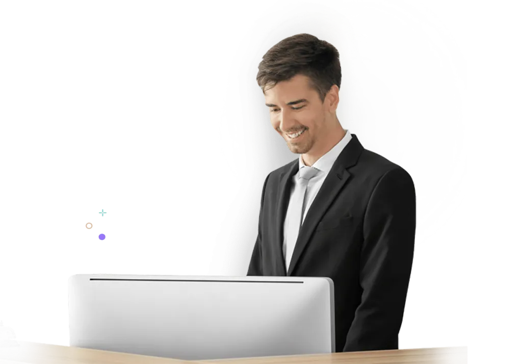 Man time tracking on web app
