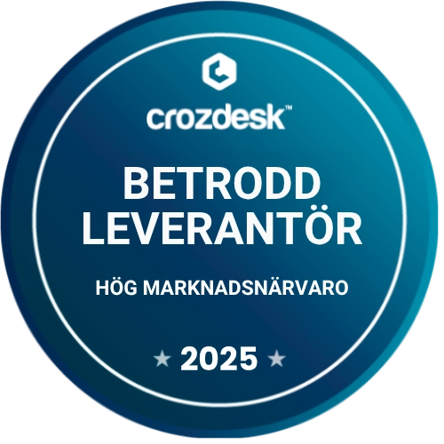 Crozdesk - High Market Presence (Trusted Vendor) 2025