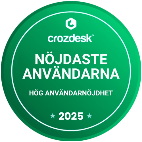 Crozdesk - High User Satisfaction (Happiest Users) 2025