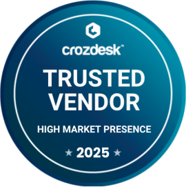 Crozdesk - High Market Presence (Trusted Vendor) 2025