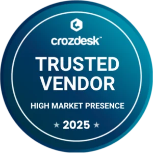 Crozdesk - High Market Presence (Trusted Vendor) 2025