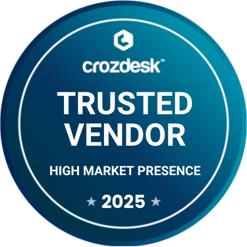 Crozdesk - High Market Presence (Trusted Vendor) 2025