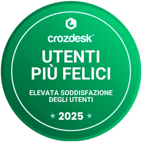 Crozdesk - High User Satisfaction (Happiest Users) 2025