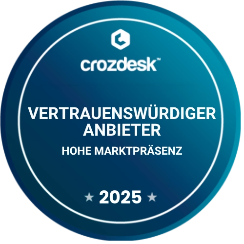 Crozdesk - High Market Presence (Trusted Vendor) 2025