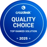 Crozdesk - Top Ranked Solution (Quality Choice) 2025