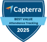 Capterra - Best Value (Attendance Tracking) 2025