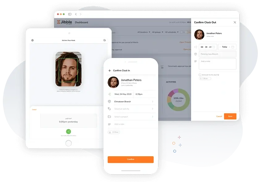 Tracking time on any device