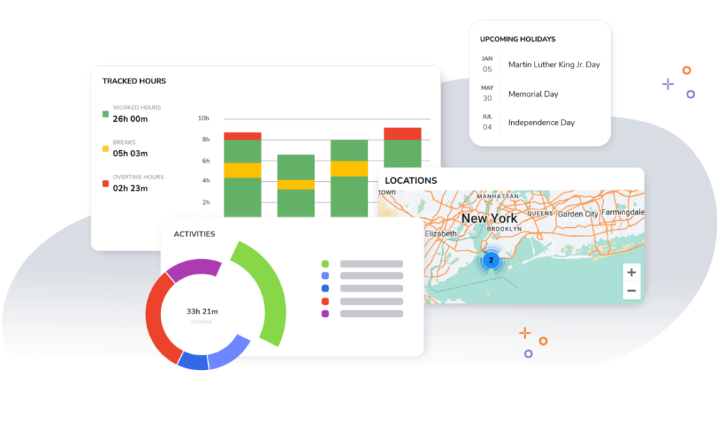 Timesheets or time management software