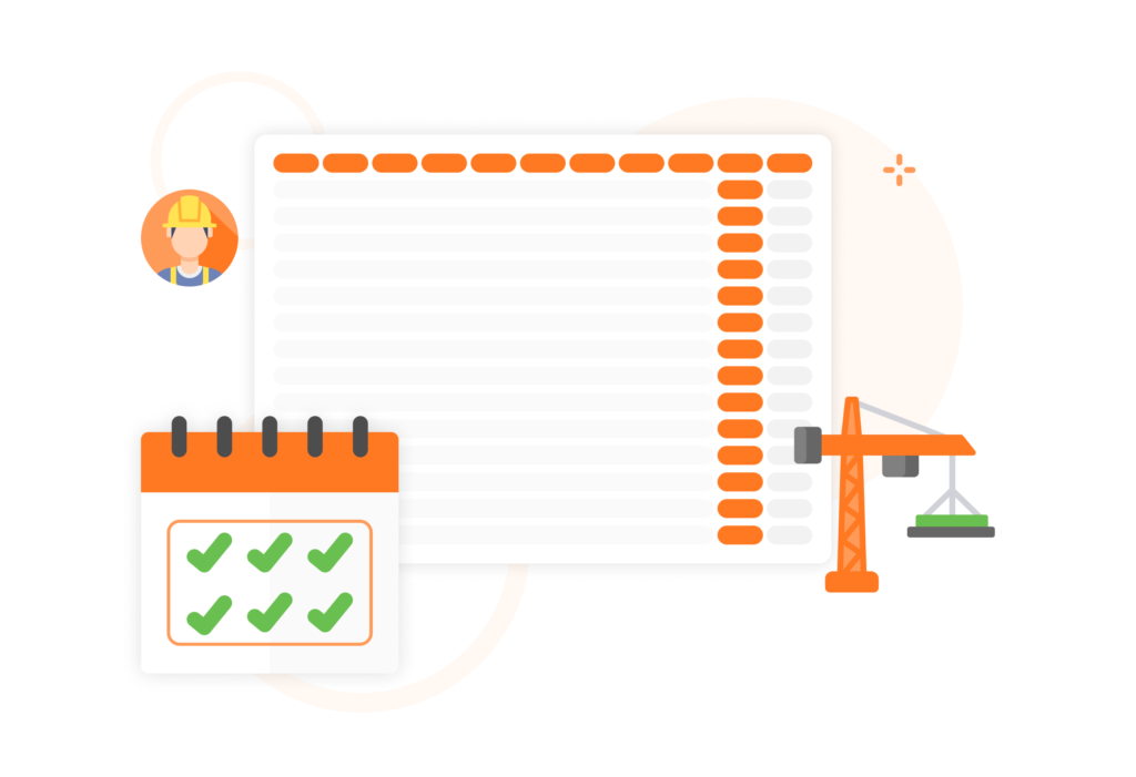 Construction timesheet