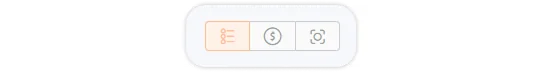 Three types of timesheet view