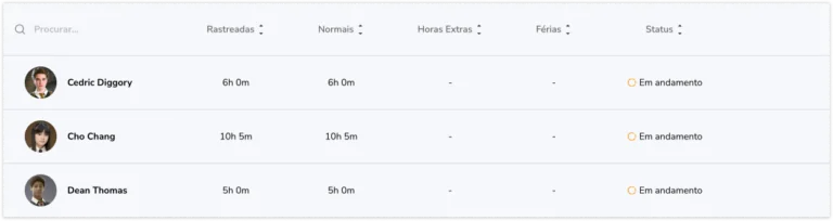 Pay period in progress