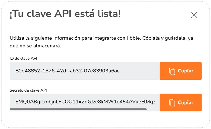 Your Client ID and Client Secret are now generated, copy them into Zapier.