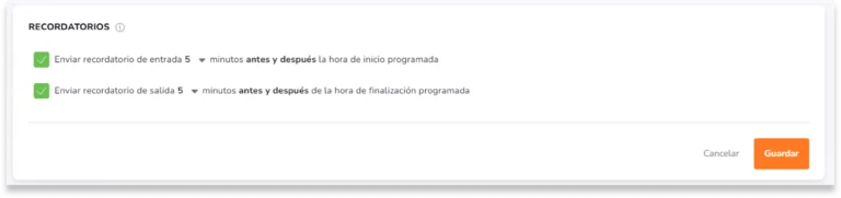 Recordatorios