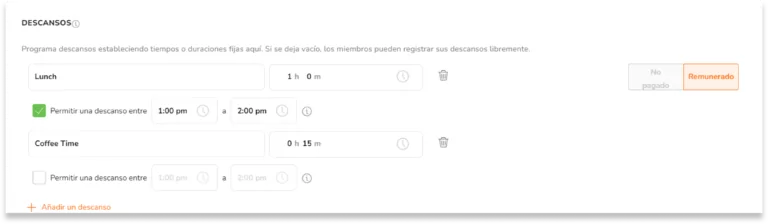 Descansos personalizados