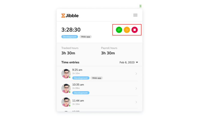 Timer buttons on chrome extension