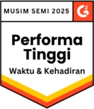 G2 - High Performer Time & Attendance - Spring 2025