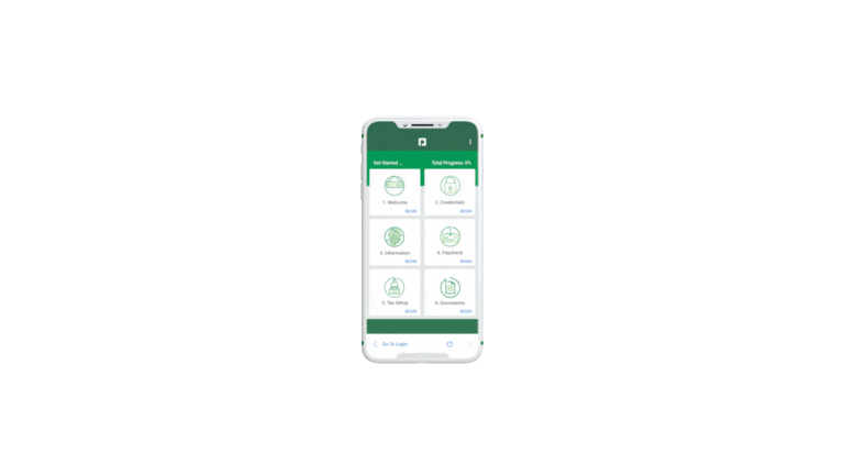 Paycom Talent acquisition features on mobile screen