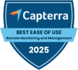 Capterra – Best Ease of Use - Remote Monitoring and Management - 2025
