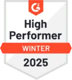 G2 - High Performer - Winter 2025
