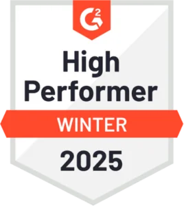 G2 - High Performer - Winter 2025