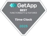 GetApp – Best Functionality and Features (Time Clock) 2025