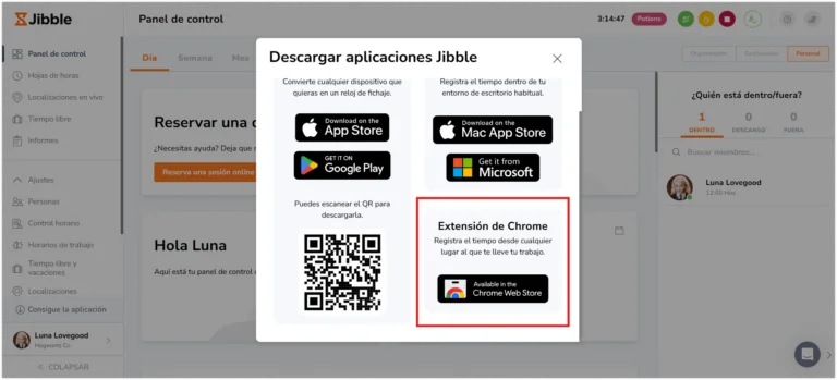 dashboard chrome extension
