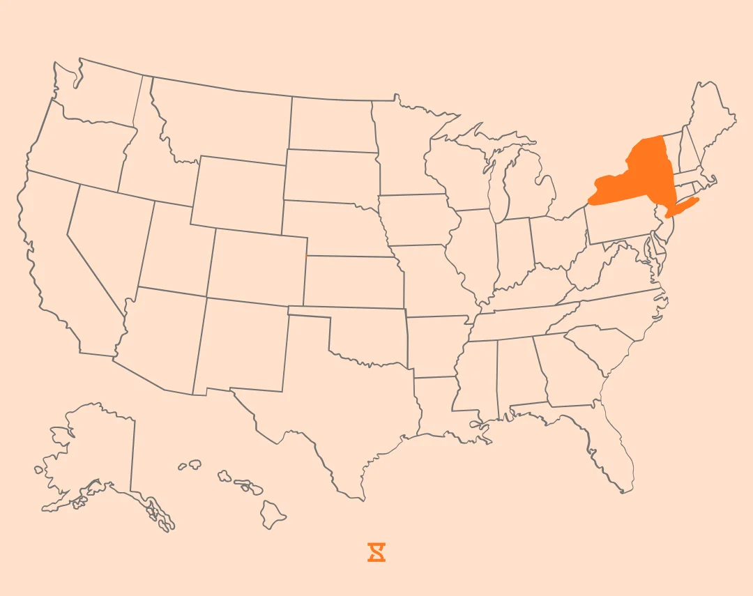 new york map