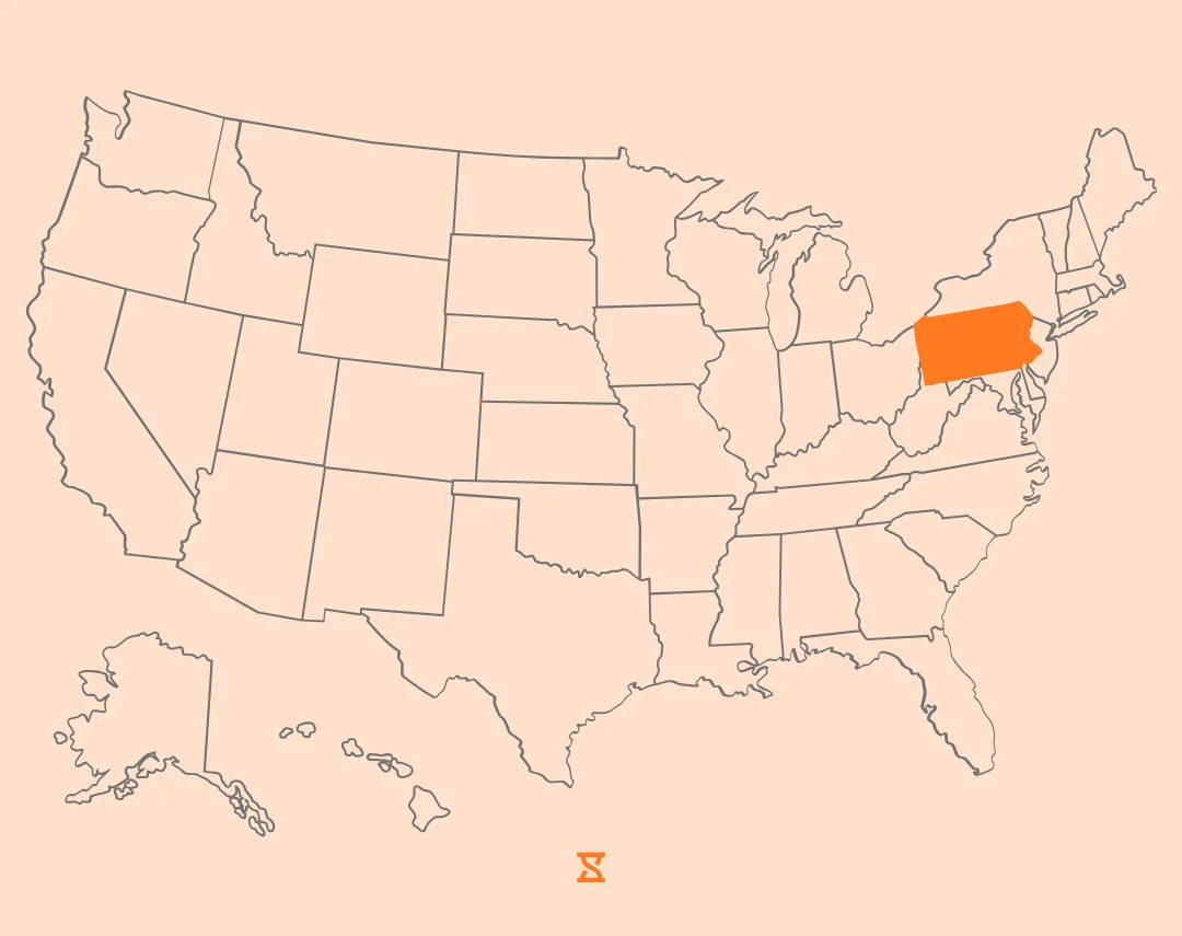 pennsylvania map