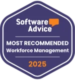 Software Advice – Most Recommended (Workforce Management) 2025