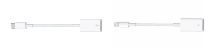 Adapters to connect external readers
