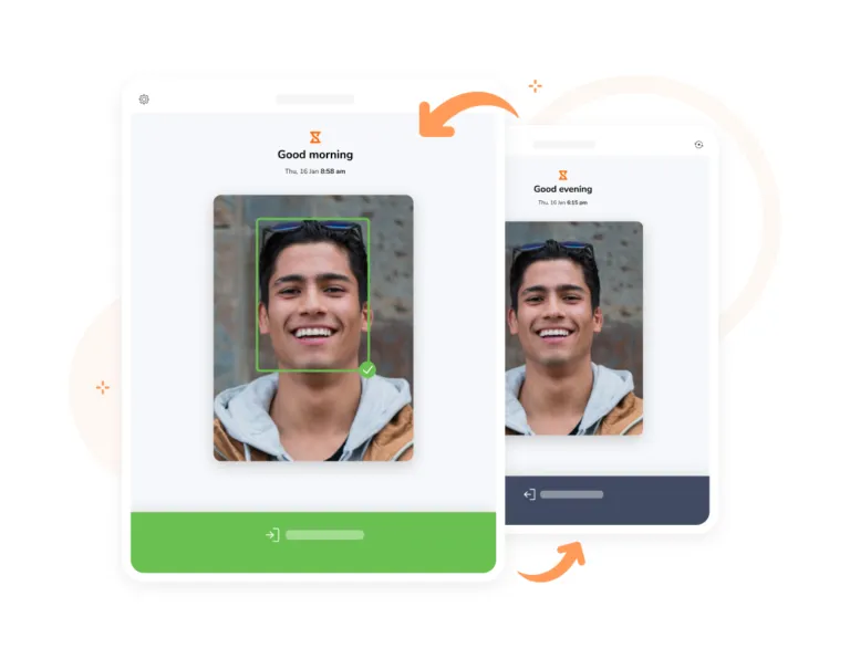 Instant face recognition on kiosk
