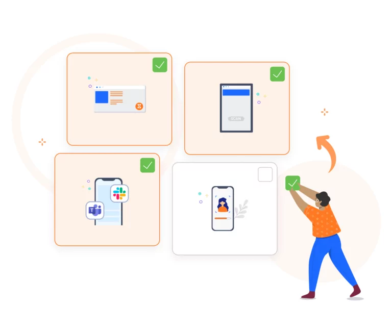 Restringir o dispositivo onde os funcionários usam o relógio de ponto digital do Jibble