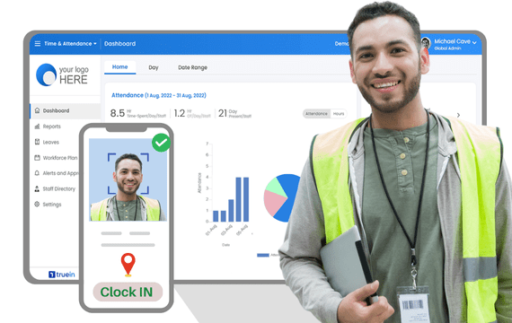 Truein's dashboard.