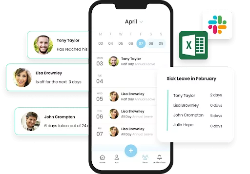 Urlaubsverwaltung mit der mobilen App von LeaveDates
