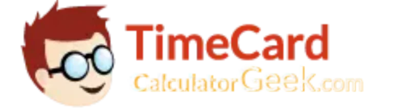 Time Card Calculator Geek logo