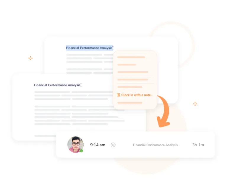 Highlighting text using to be automatically included as notes when clocking in via Jibble's chrome extension