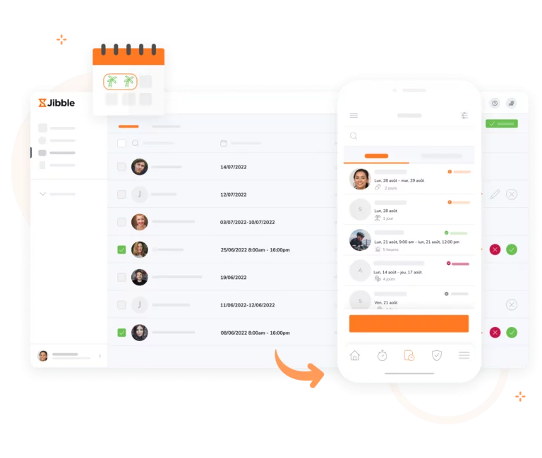 Congés suivis en ligne et liés aux horaires de travail
