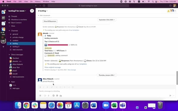 slack polly integration