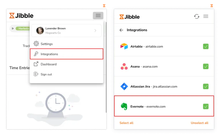 Enabling Evernote integration on chrome extension