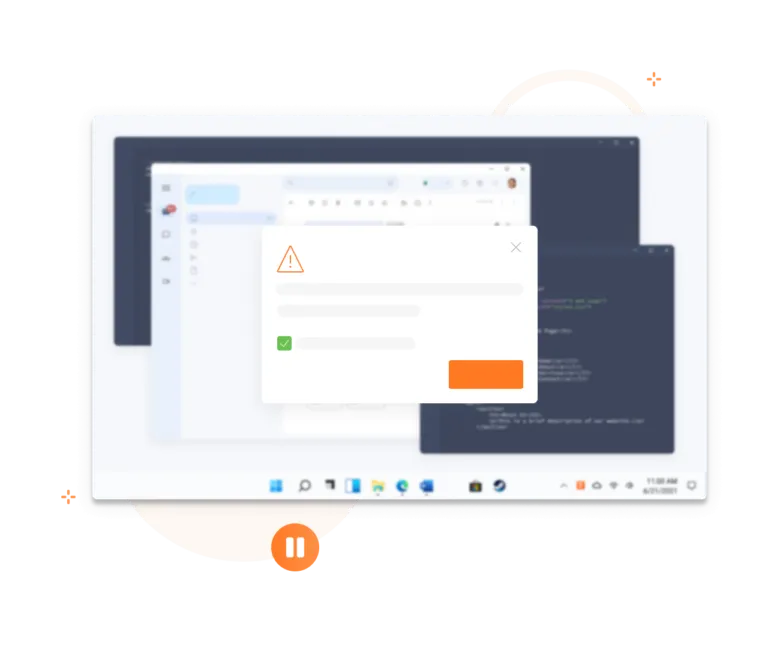 Detect idle time on Windows desktops and laptops with Jibble's desktop time tracker