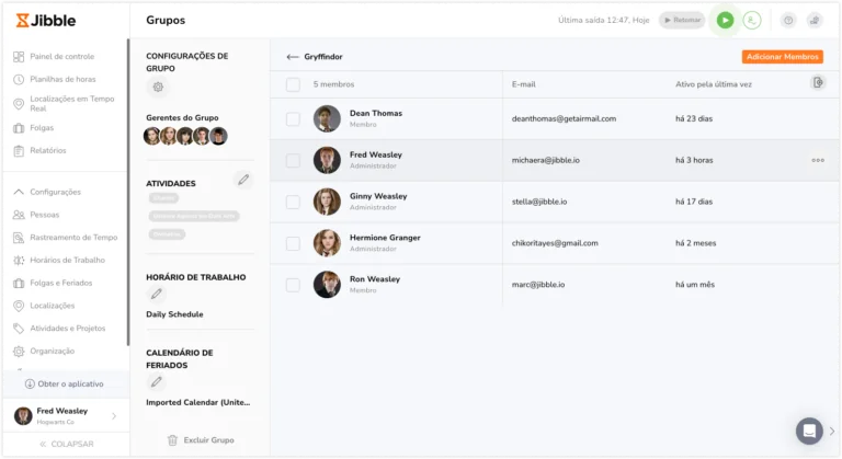group settings