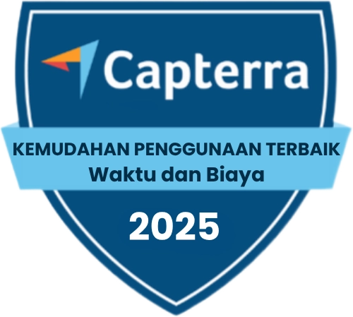 Capterra - Best Ease of Use (Time and Expense) 2025