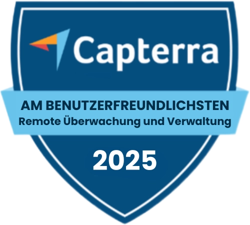 Capterra – Best Ease of Use - Remote Monitoring and Management - 2025