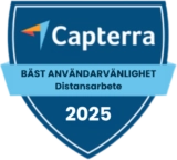 Capterra - Best Ease of Use (Remote Work) 2025