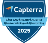 Capterra – Best Ease of Use - Remote Monitoring and Management - 2025