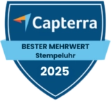 Capterra - Best Value (Time Clock) 2025