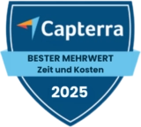 Capterra - Best Value (Time and Expense) 2025