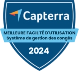 Capterra – Best Ease of Use - Leave Management System - 2024