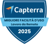 Capterra - Best Ease of Use (Remote Work) 2025